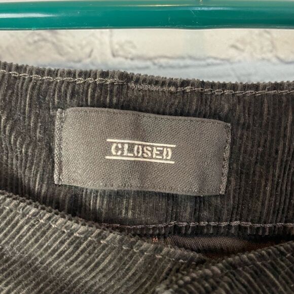 Closed Corduroy Pants Green Size 28 - Picture 6 of 8